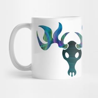 Spectral Deer Skull Mug